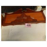 3 WOOD SHELVES....24 TO 35" LONG