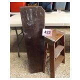 SMALL STEP LADDER, SHELF