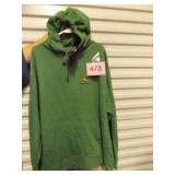 JOHN DEERE HOODED SWEATSHIRT....2XL