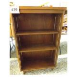 BOOKCASE, 3 ADJ. SHELVES....30 X 48" TALL