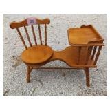 TELL CITY SOLID ROCK MAPLE GOSSIP BENCH