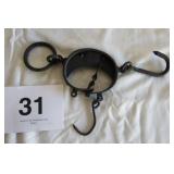 ANTIQUE HANGING CAST IRON/BRASS? TRADE