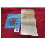 HISTORICAL AMERICAN DOCUMENTS