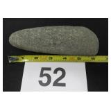 ANCIENT NATIVE AMERICAN STONE CELT 6 1/4" LONG