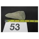 ANCIENT NATIVE AMERICAN STONE AX HEAD FROM