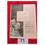 1946 MAGAZINE MOVIE AD