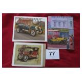 3 VINTAGE CAR PICTURES