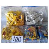 5 BAGS OF LEGOS