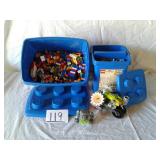 LARGE LOT OF LEGOS & MORE