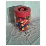 JAR OF MEGA BLOCKS