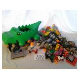 LEGO DINOSAUR, MISC TOYS