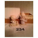 2 precious moments figurines