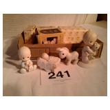 4 precious moments figurines