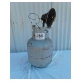 Propane heater nearly full of propane