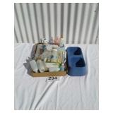 Animal feeding supplies & water/food bowls