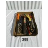 Hammer,  screwdrivers, scissors, etc