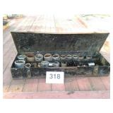 3/4" drive ratchet set