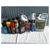 Automotive supplies, spray paint, etc