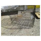 Wire animal kennel