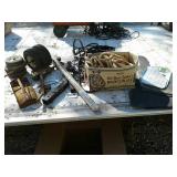 Trailer hitches, rope, etc