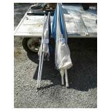 2 patio/beach umbrellas