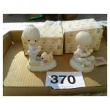 2 precious moments figurines