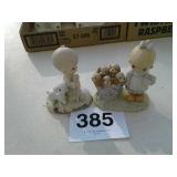 2 precious moments figurines