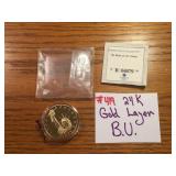 24 K GOLD LAYER B.U.