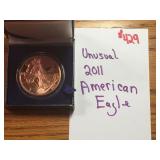 UNUSUAL 2011 AMERICAN EAGLE