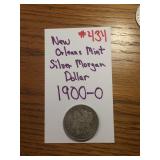 NEW ORLEANS MINT 1900-0 SILVER MORGAN DOLLAR