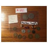 MEX. SILVER, CANADA $1.00, HEADS & TAILS COIN,ETC.