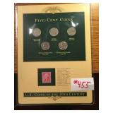 FIVE-CENT COINS, U.S. COINS OF THE 20TH CENTURY