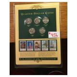 QUARTER - DOLLAR COINS..U.S. COINS, 20TH CENTURY