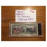 "SPECIAL"  UNC. DELAWARE STATE HOOD NOTE