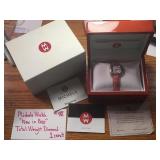 MICHELE WATCH,NEW IN BOX,TOTAL WEIGHT DIAMOND..1CT