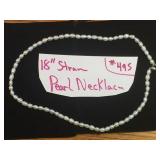 18" PEARL NECKLACE