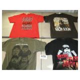 4 NICE LARGE DUCK DYNASTY T SHIRTS