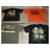 4 NICE LARGE DUCK DYNASTY T SHIRTS