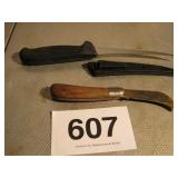 FILET KNIFE, ELECTRICIAN POCKET KNIFE