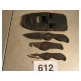 CAMILLUS 3 PC TITANIUM HUNTING KNIFE