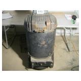 WARM MORNING STOVE, 40" T X 20" W, EXC CONDITION