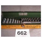 S & K 3/8 DRIVE SOCKET SET STD