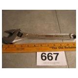 WILLIAMS 12" ADJUSTABLE WRENCH