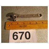 CRAFTSMAN 6" ADJUSTABLE WRENCH