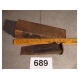 2 WEDGES, 1 STANDARD, 1 SUPER WEDGE