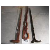 3 CANES, 2 VERY NICE, 1 NEEDS REPAIR