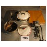 6 PC OLD KITCHEN ITEMS