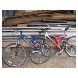2 MONGOOSE ALUMINUM MOUNTAIN BICYCLES