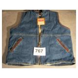 NEW WRANGLER TRUCKER VEST INSULATED