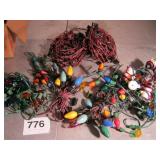 BOX OF CHRISTMAS LIGTS, BIG & SMALL, NEW